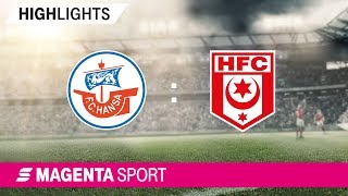 Hansa Rostock - Hallescher FC | Spieltag 29, 18/19 | MAGENTA SPORT
