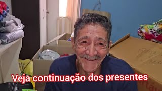 Seu Milton ganha bastante presentes em Maringá @ElizeuSilvaTV