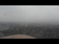 ILS Approach in Thunderstorm Rain with Cessna Turboprop