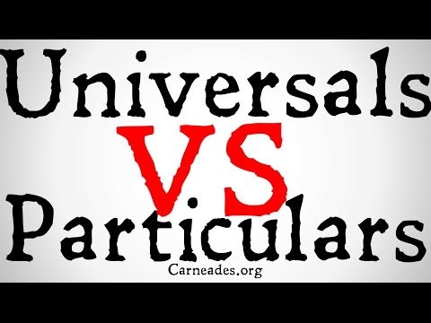 What is the study of universal known as?