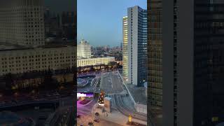 Невероятный вид с крыши на Новом Арбате в Москве ❤🇷🇺🌃 2025.