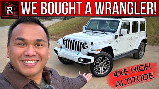2023 Jeep Wrangler 4xe High Altitude – Say Hello To Our New Ride! – Redline: Vlog