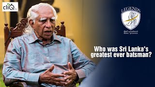 Who was Sri Lanka's greatest ever batsman?