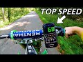 Kx250 Top Speed (GPS Top Speed Run) *2003 Kawasaki Kx250*