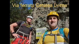 Via ferrata Cetatea Dezna. Încă o zi,încă o poveste .Tămaș Alin Simion