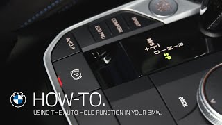 How to use the Auto Hold function in your BMW – BMW How-To