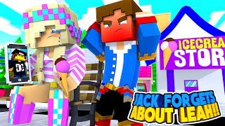 Minecraft Jealous Little Donny Wants To Spy On Leah Jack To Ruin Their First Kiss - minecraft roblox kiss chasing in school obby w little donny