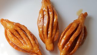 unique,juicy and crispy sweet recipe ‼️❗️bellam khaja recipe | panasa thonalu sweet recipe