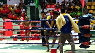 2017 States \u0026 Regions Myanmar lethwei Competition Yangon 48 Kg Fight