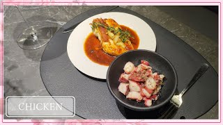 【鶏肉レシピ】夜ご飯 / チキンステーキ / タコとアンチョビ / おつまみにも最高  / 20代社会人の注文住宅での楽しい暮らしVlog♡