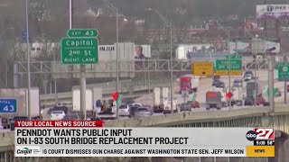 PennDOT seeking public input on I-83S Bridge Replacement