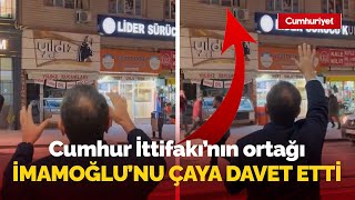 Erdoğan'ı kızdıracak görüntüler: Cumhur İttifakı'nın ortağı Ekrem İmamoğlu'nu çaya davet etti