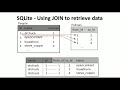 SQLite   Using JOIN to retrieve data from database in Python - Python Tutorial by Mahesh Huddar