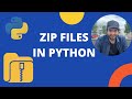 Working with ZIP files in python