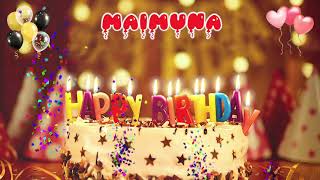 MAIMUNA Happy Birthday Song – Happy Birthday to You