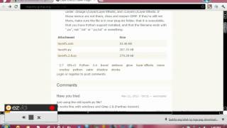 How to Install Script-Fu for Your GIMP Tutorial HD