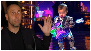 The Ultimate Cyberpunk Rockstar – Robo-Kid Performs! (AI Generated)