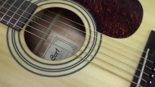 The Cort Acoustic Guitar with Fishman Electronics MR700F-NS