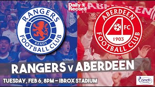 Rangers v Aberdeen live stream and TV details for midweek Scottish Premiership match at Ibrox