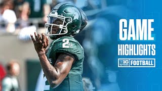 Prairie View A\u0026M at Michigan State | Highlights | Big Ten Football | 09/14/24