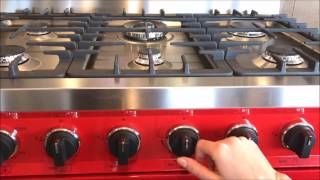 Smeg All Gas Ranges Instructions / Tutorial C30GG, TRU36GG, C36GG, C24GGXU