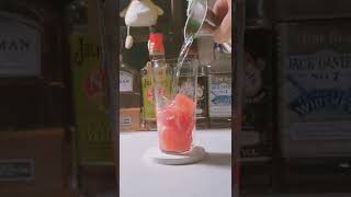 フレッシュなスイカのカクテル【Fresh water melon cocktail】