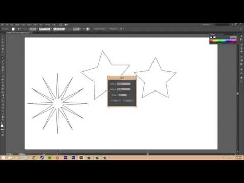 Adobe Illustrator CS6 for Beginners - Tutorial 22 - Creating Polygons and Stars Adobe Illustrator CS6 for Beginners - Tutorial 22 - Creating Polygons and Stars