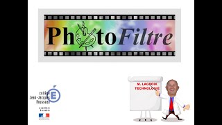 Tutoriel PhotoFiltre 7 - Recadrer une image