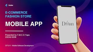 Full-Stack E-Commerce Mobile Application (Flutter & Firebase)