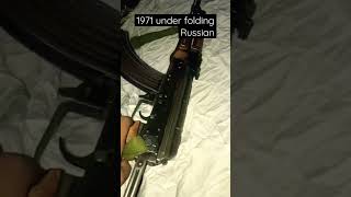 1971 Russian under folding A1 condition#gun #lover #fresh #condition #model #1971 #under #folding