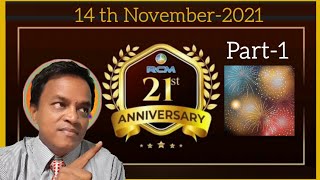 Part-1 || 21st Anniversary-21 || with RCM Parichay ||