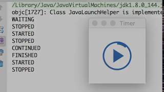 JavaFX Timer control
