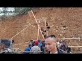 the morung the konyak morung tobu area construction time lapse at konyak heritage village hornbill