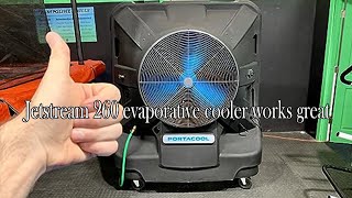 Portacool Jetstream 260 Overview - How does the Jetstream evaporative cooler work