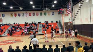 Anthony Kosi #20 Lockport HS 1st Half vs. Shepard 2 pts./ 2 Rebs