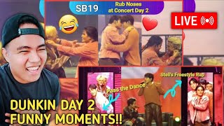 SB19 Dunkin FUNNY MOMENTS 6th Anniversary Thanksgiving Concert Day 2 Live Reaction