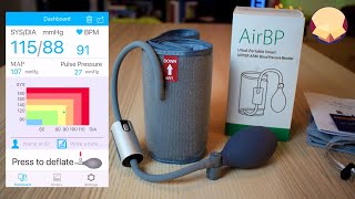 Wellue AirBP Blood Pressure Monitor - Bluetooth Smart Blood Pressure Monitor