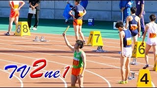 M'4×100mR  決勝(男子1部)　関東インカレ陸上2014