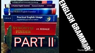 PART II//ENGLISH GRAMMAR//अंग्रेजी व्याकरण//भाग 2
