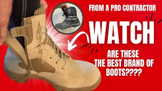 Bates Men's GX-8 Work Boot - Quick Product Review - Amazon Finds