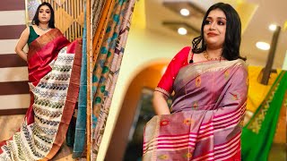 Rangmilap Boutique Collection |latest collection of designer sarees online| UNCOMMON COMBINATION