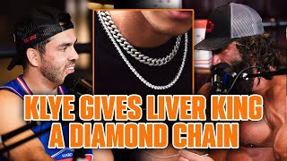 Kyle Forgeard Gifts Liver King A DIAMOND NECKLACE!