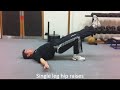 trunk strengthening exercises