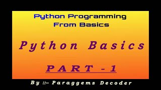 Python BasicsTutorial | What are Reserve Words , Identifiers In Python | Python Tutorial 1