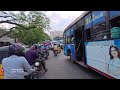 chennai typical morning ambattur padi drive 4k