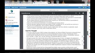 How to search Quick Lessons in EBSCO-CINAHL Complete | USU Library Tutorials