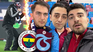 TARAFTAR SAHAYA İNDİ SAHA KARIŞTI TÜM GÖRÜNTÜLER | Trabzonspor 2-3 Fenerbahçe Stad Vlog