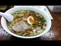 高円寺 ラーメン太陽 Ｂセットのラーメン 煮干し出汁醤油