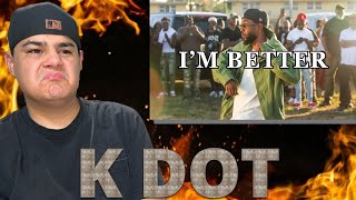 SHOTS AT DRAKE?? | Kendrick Lamar- I’m Better (REACTION)