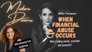 Have you experienced #FinancialAbuse in your #Divorce? Listen here for info, tips & more! #podcast